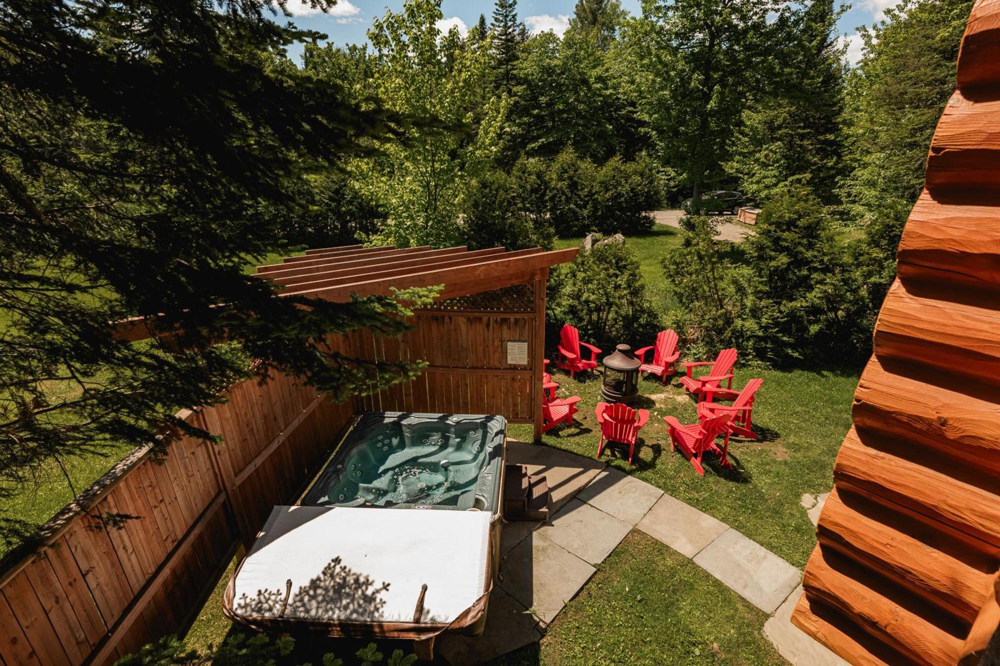 Fiddler Lake Resort Chalet 4 Cerf Mille-Isles Kültér fotó